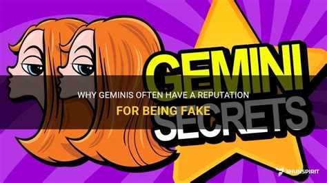 are geminis fake